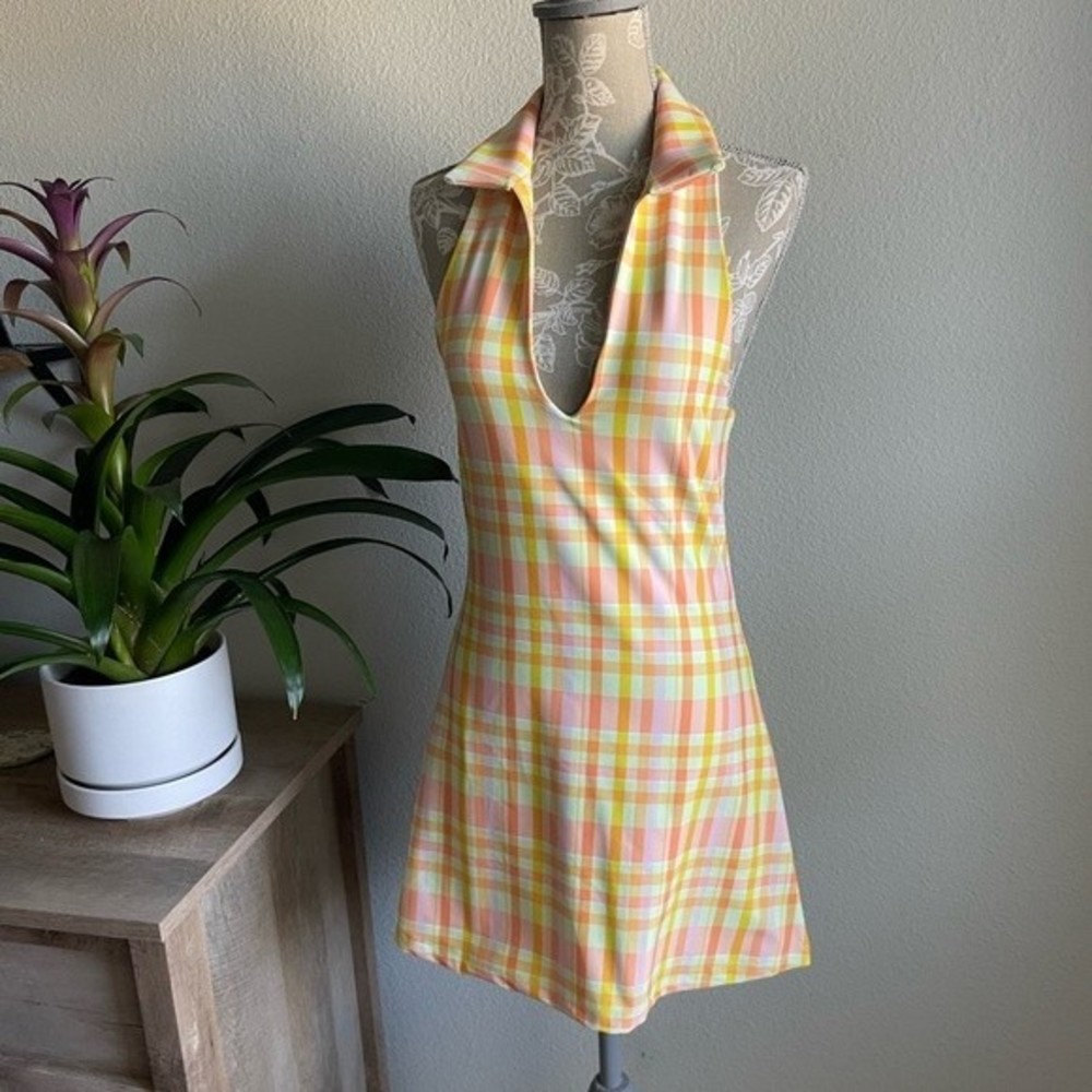 NWT Skatie Coco Collared Tennis Dress in Suva